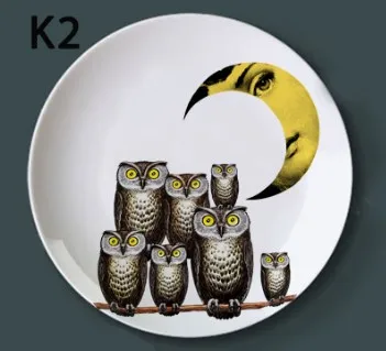 Новейший дизайн Италия rosenthal Piero fornasetti тарелки декоративная тарелка на стену