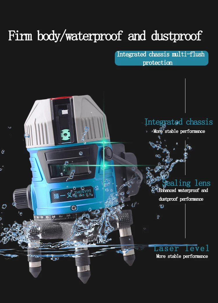 laser LD 2/3/5 Lines 6 Points Blue/Green Laser Level Self-Leveling Horizontal&Vertical 360° Mini Portable Laser Leveling Device laser LD 2/3/5 Lines 6 Points Blue/Green Laser Level Self-Leveling Horizontal&Vertical 360° Mini Portable Laser Leveling Device