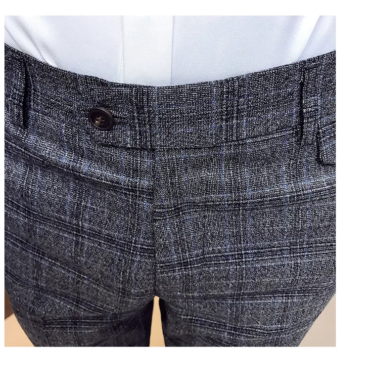 Men's plaid suit