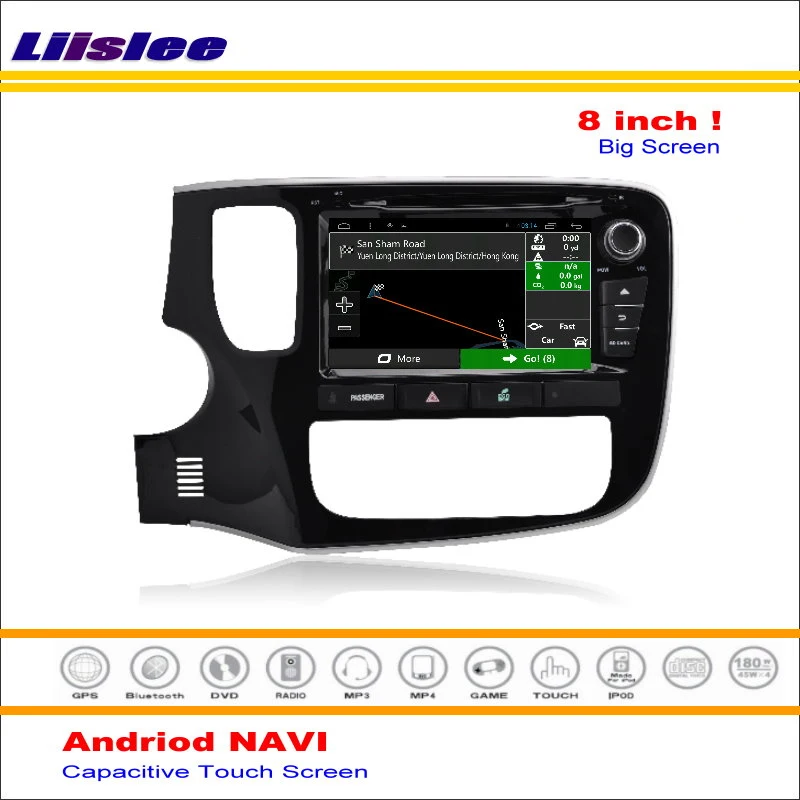 Liislee Car Android GPS Navi Navigation System For Mitsubishi Outlander