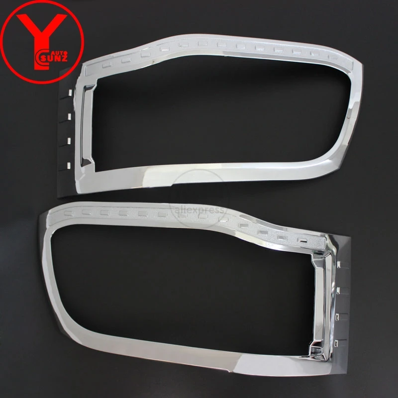 YCSUNZ chrome body kits For toyota hiace van 2012 2013 2014 2015 accessories ABS car parts light do