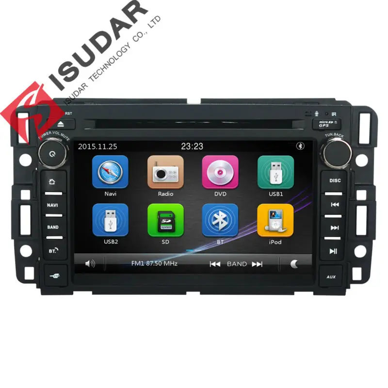 7 Inch 2 Din Car DVD Player For GMC/Yukon/Savana/Sierra/Tahoe/Acadia