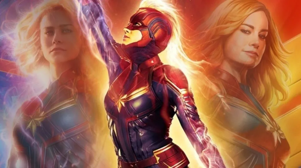 Details About 2019 Captain Marvel Power Star Ring Avengers Endgame Superhero Women Jewelry
