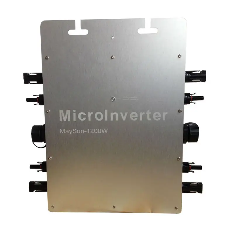 

Maysun1200W Solar Grid Tie Micro Inverter With 4 MPPT Function Output Pure Sine Wave For 60cell/72cell Panel