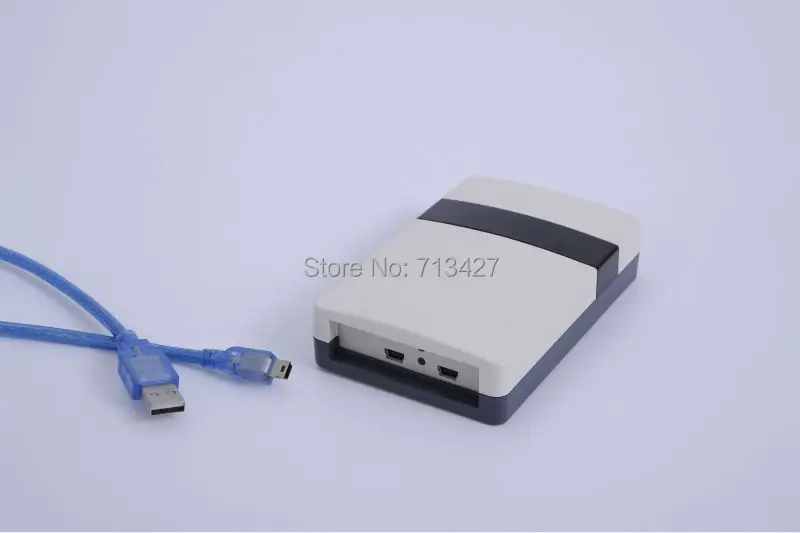 UHF rfid desktop reader with double USB communication interface and Support for encryption