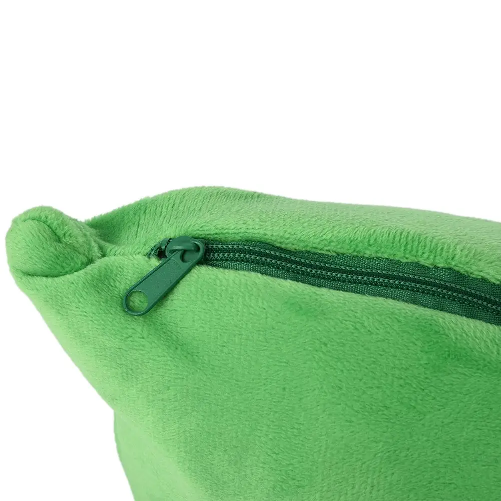 Plush Toys 25 CM Cute Pods Pea Shape Stuffed Plant Doll 2 Colors
