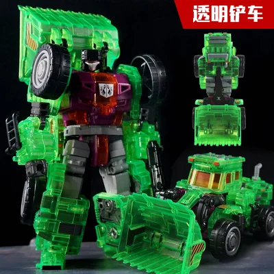 [New] NBK 1-6style Transparent Scrapper Bonecrusher Scavenger Mixmaster Ko Version Action Figures Action figure Robot Toys 