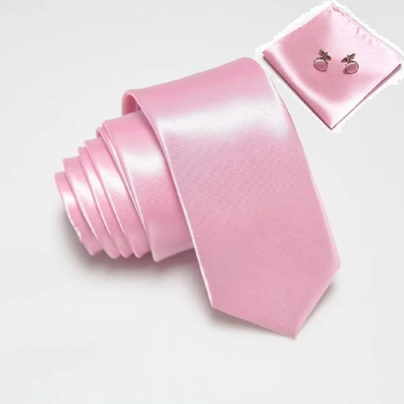 nové pánské hubené kravaty vázané úzké manžetové knoflíčky manžetové knoflíčky 20colors Pocket Square