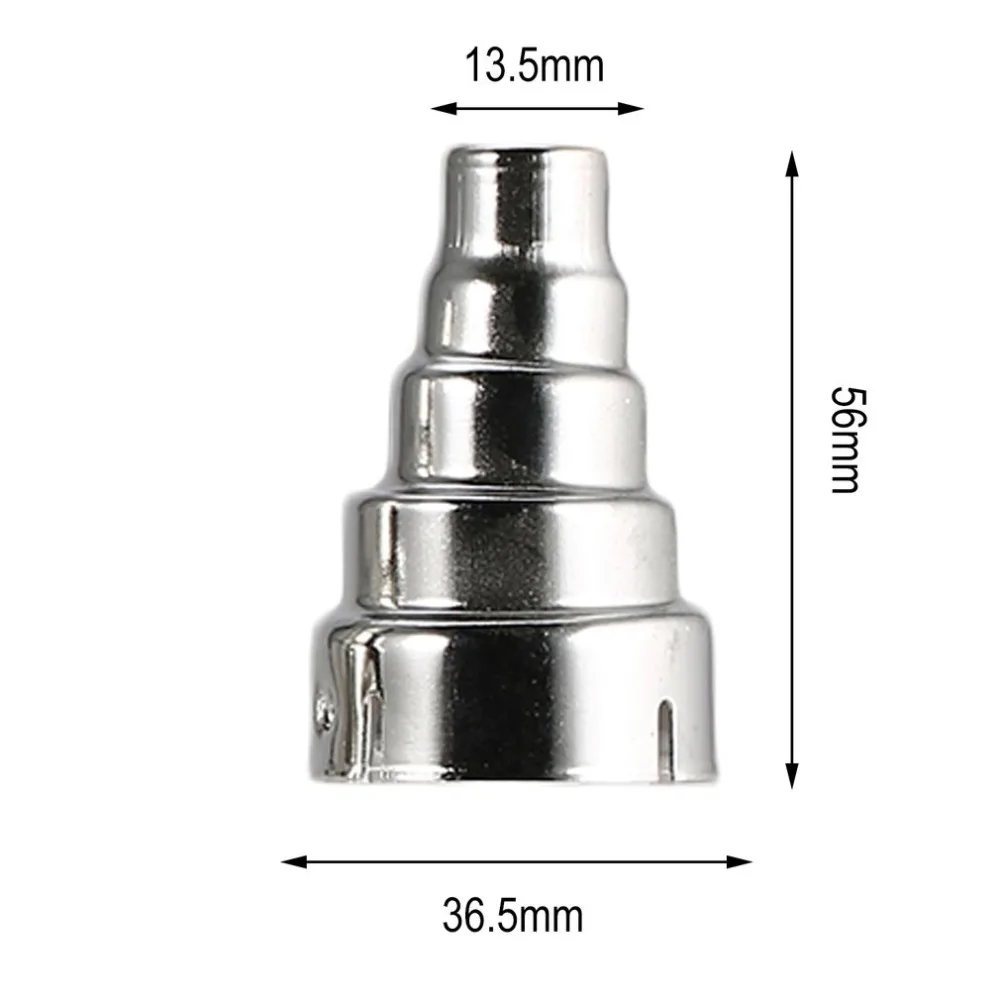 4 шт. тепловой горячий воздушный пистолет комплект сопел термоусадочная краска для зачистки переделки DIY инструмент универсальный треугольник круглый сопло рот инструменты
