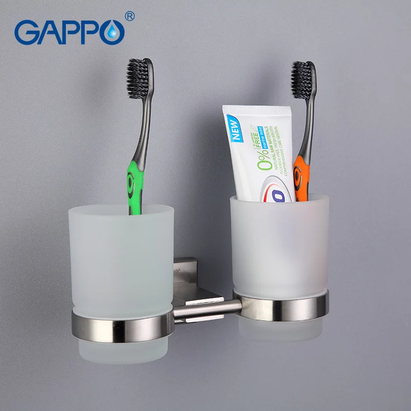 GAPPO 1 комплект держатель из цинкового сплава стеклянные чашки настенные