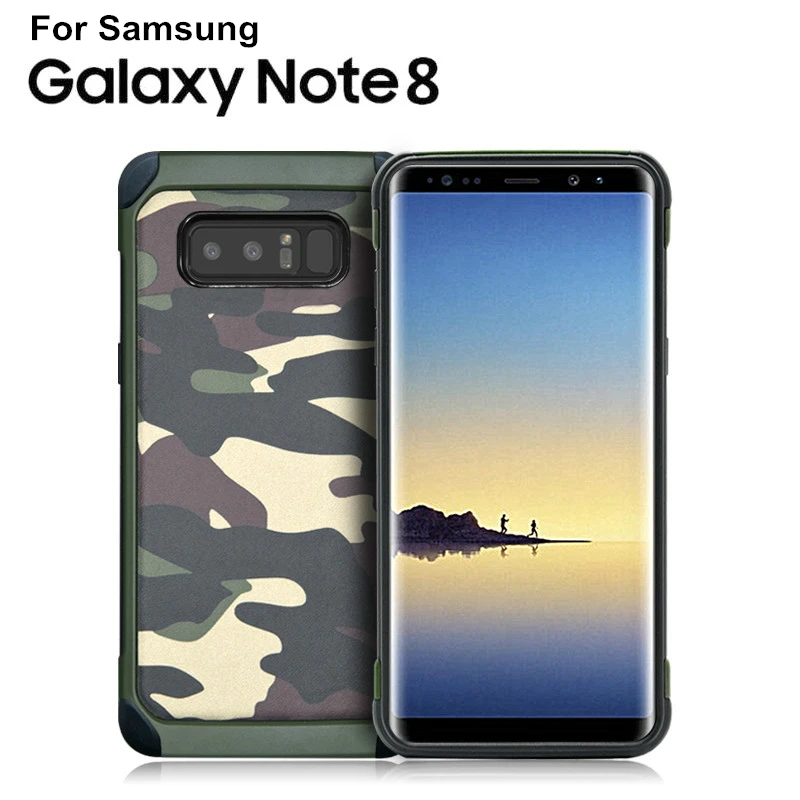 

Army Camo Camouflage Back Cover For Samsung Galaxy S9 S9 Plus Shockproof Case For Samsung Galaxy Note 8 S8 Plus S7 S6 Edge Case