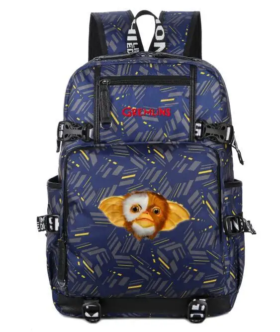 Рюкзак из парусины Gremlins Gizmo, женские школьные сумки, сумка на плечо с принтом для мальчиков и девочек, дорожные сумки, рюкзак для ноутбука - Цвет: 9