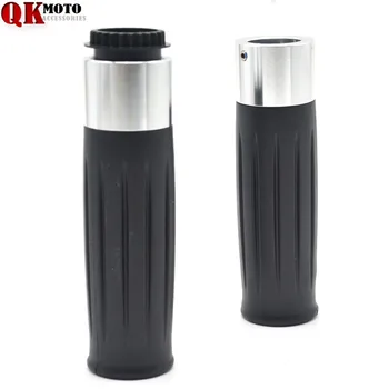 

22mm 7/8" handlebar fit street/ sport bikes Rubber Moto Hand Grips Grips Handlebar For YAMAHA Dragstar V-Star DS400 DS650 SR400