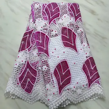 

Cassiel French Stones Lace Fabric 2019 High Quality African French Tulle Lace French Mesh velvet Laces Fabric