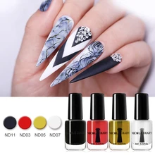 Nicole Diary Цветущий лак для ногтей гель 6 мл градиент акварельные чернила синяя фиолетовая для украшения ногтей лак для маникюра DIY дизайн