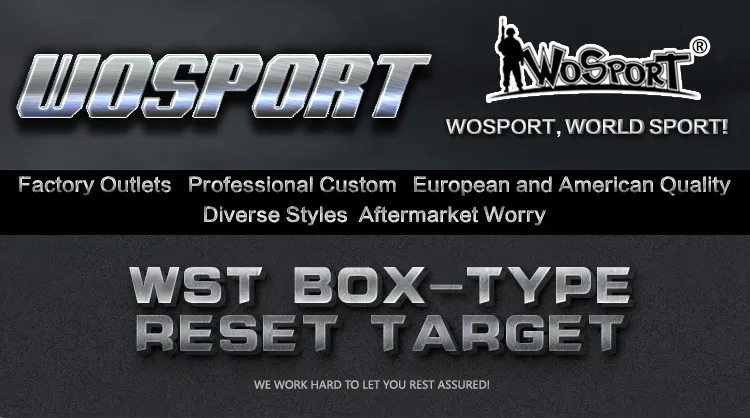 WoSporT Box-type Сброс для охоты манок связь Металл Spinner страйкбол стрельба открытый закрытый прочный безвредный стальной стрельба из лука