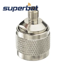 Superbat РЧ коаксиальный разъем SMA-N адаптер RP-SMA Jack(штекер) в N Штекер прямой