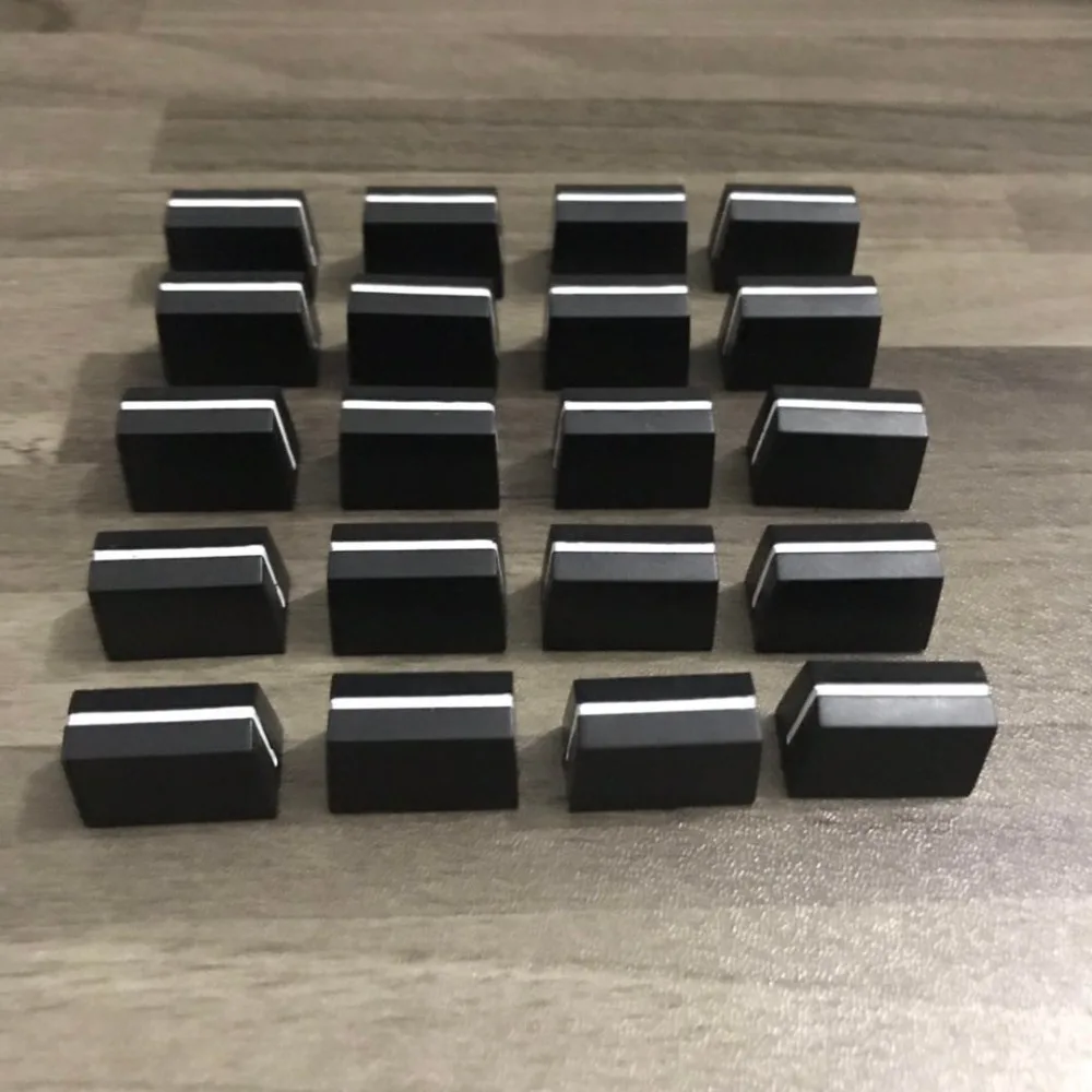 20 шт./лот крышка фейдера для PIONEER PARTS DJM300 400 500 600 800 Vestax Ручка потенциометра
