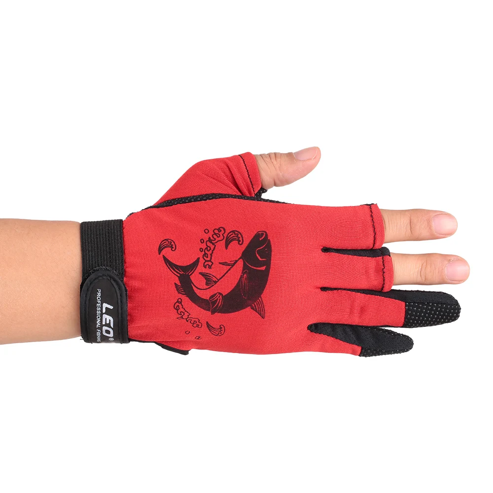 1 пара 3 перчатки для рыбалки без пальцев дышащие быстросохнущие противоскользящие перчатки для рыбалки спортивные перчатки для велоспорта кемпинга бега