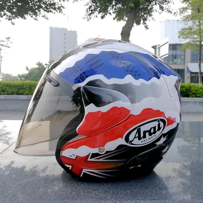 Топ горячий шлем Arai мотоциклетный шлем половина шлем с открытым лицом шлем-каска для мотокросса Размер: S M L XL XXL, Capacete Быстрая