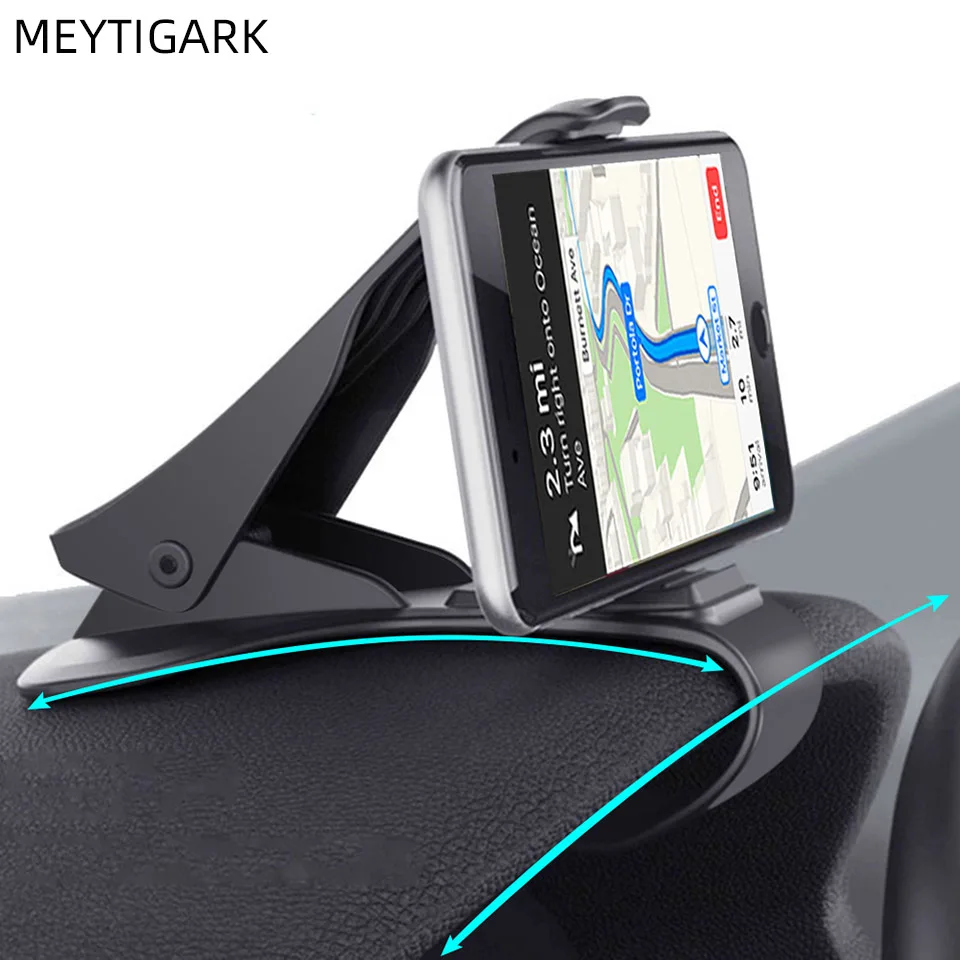

Dashboard Car Mobile Phone Holder Degree Phone Stand Holder Grip In Car Universal Adjustable Cell Phone Holder Mount