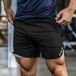 Новая мода плюс размер M-3XL мужчина шорты летние дышащие мягкие мужские повседневные упругие талии Штаны Фитнес Jogger Брюки 2018
