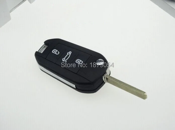 3 Buttons VA2 Modified Flip Remote Key Shell For Peugeot 307 407 408 (without Groove) 0536 (15).jpg