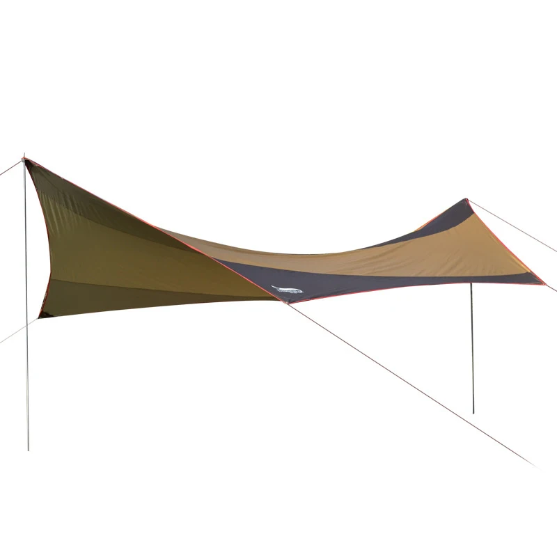 

UV Protection Canopy  Outdoor Camping Large Pergola Awning Mats 5-8 Person 550 * 560cm Tarp Sunshade Park Camping Canopy Tent