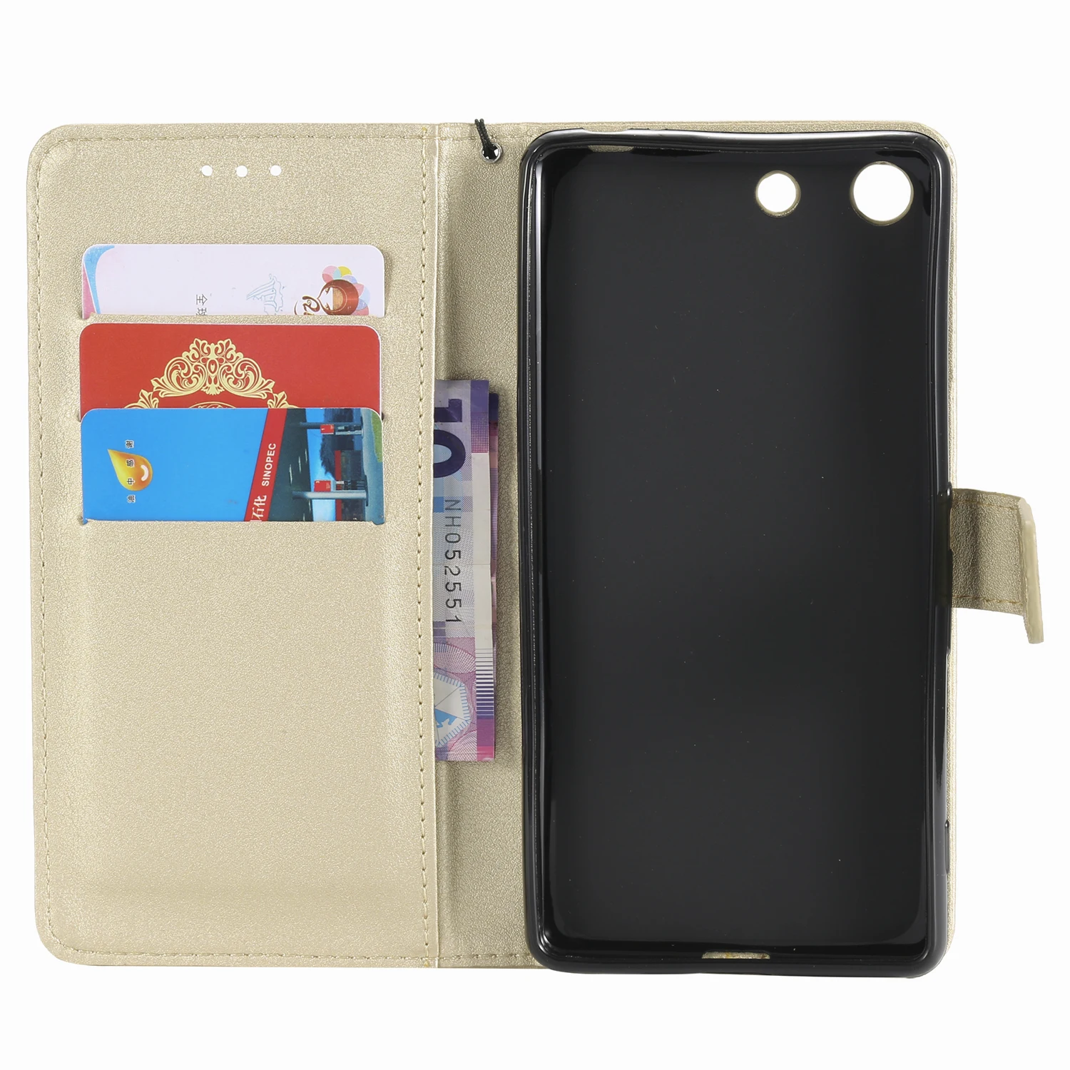 Чехол книжка для Sony Xperia Z3 Compact кожаный чехол бумажник телефона Mini D5833 D5803 D 5833 5803