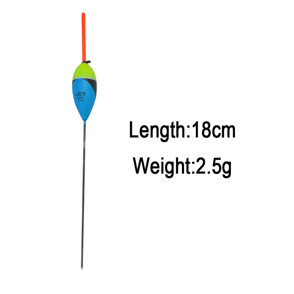 Topline снасти набор поплавков для рыбалки буй поплавок палка буй Flotteur светильник палка поплавок Баргузинский пихта поплавок - Цвет: B