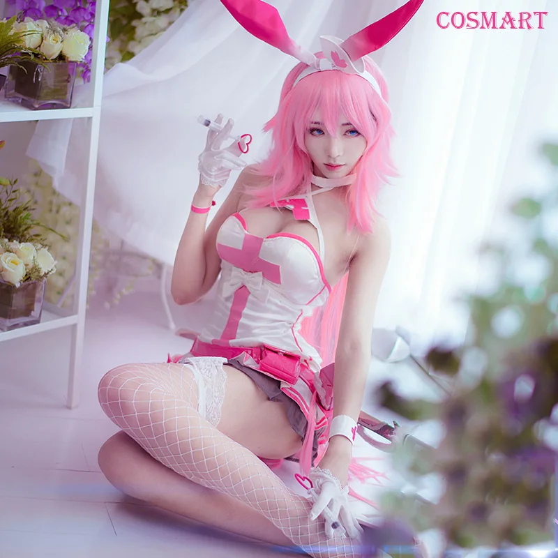 

Anime Honkai Impact 3rd Yae Sakura Cosplay Costume Bunny Girl Sexy Bodysuit The Dream of Summer Cherry Free Shipping
