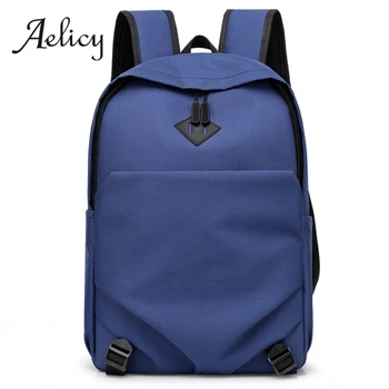 

Aelicy Neutral Nylon Backpacks Business Men Laptop Backpack Travel Students Shoulder School Bag Large Capacity Backpack Casual