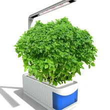 Умный травяной садовый комплект Светодиодный светильник для выращивания гидропоники многофункциональная настольная лампа садовые растения цветок гидропоника, шатер для выращивания