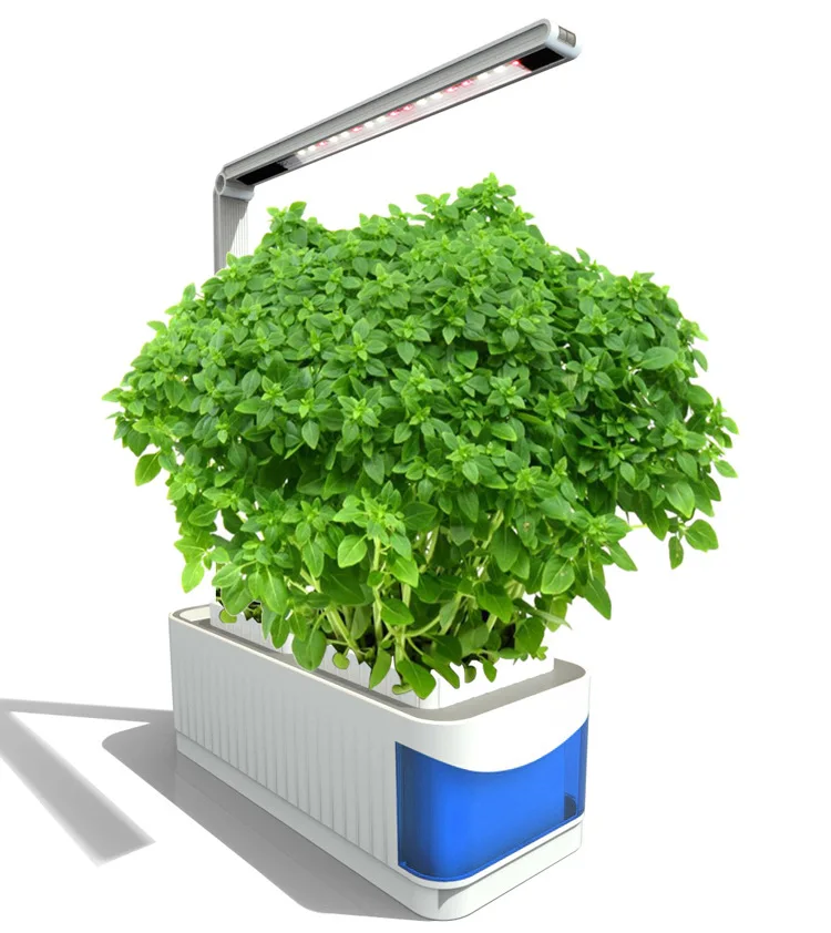  Smart Herb Garden Kit LED Grow Light Hydroponic Growing Multifunction Desk Lamp Garden Plants Flowe