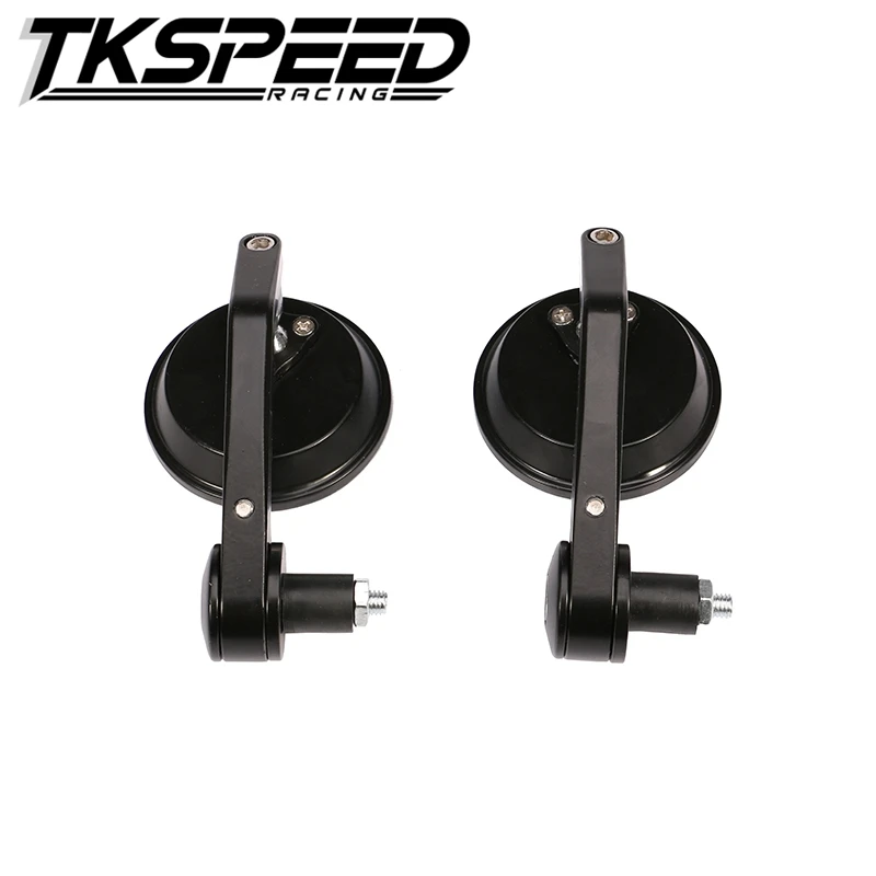 3 &quotКруглый 7/8&quot Ручка Бар торцевые зеркала для CUSTOM CHOPPER CAFE RACER bueller|handle bar end mirrors|bar