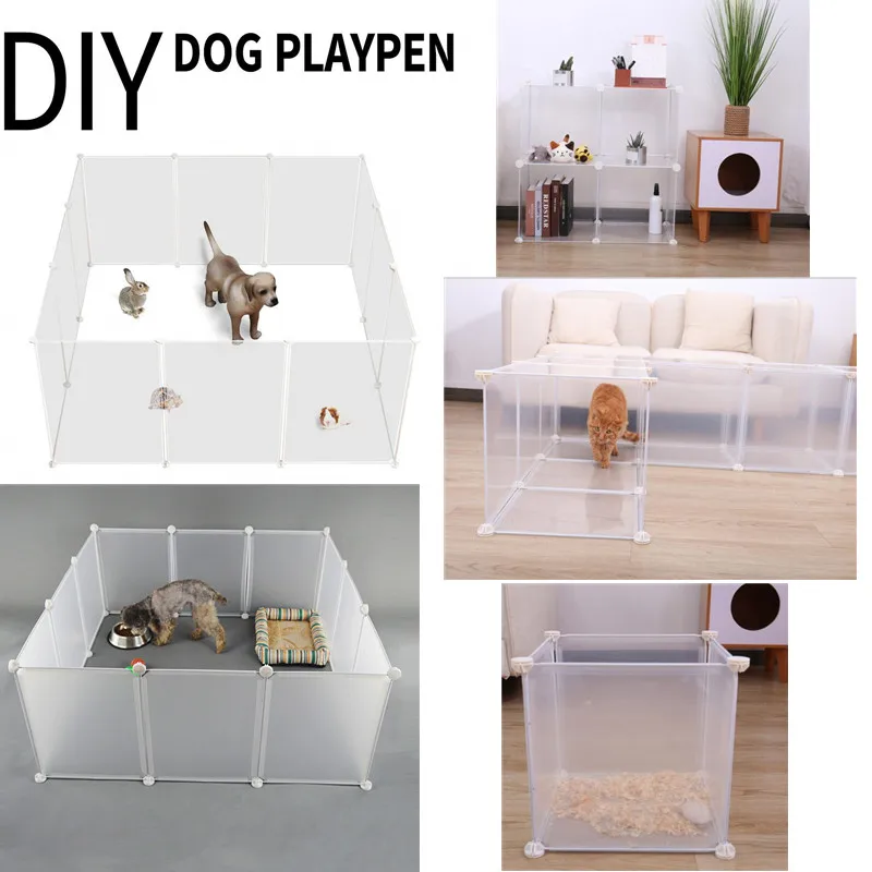 Dog Fences Pet Playpen DIY Animal Cat Crate Cave Multi-functional Sleeping Playing Kennel rabbits guinea pig Cage Dog Fences Pet Playpen DIY Animal Cat Crate Cave Multi-functional Sleeping Playing Kennel rabbits guinea pig Cage