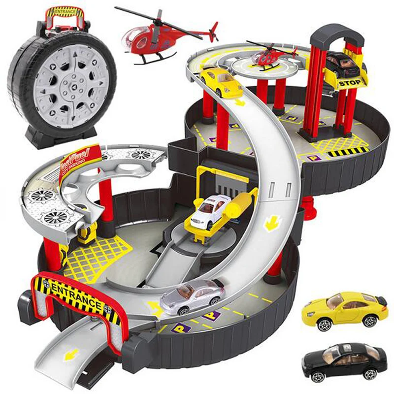 big toy car garage