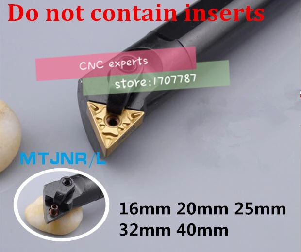 

1PCS S16Q-MTJNR16 S20R-MTJNR16 S25S-MTJNR16 S32T-MTJNR16 S40T-MTJNR16 MTJNL16 16mm-40mm CNC Internal Turning tools