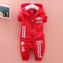 2016 Brand Baby Boy Clothes Autumn Children Clothing Sets Kids Boys Girls Sport Suit Tracksuits 2pcs Long Sleeve Sets
