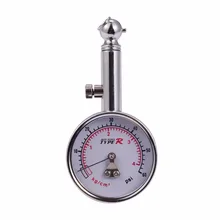 Car Tire Pressure Gauge Stainless Steel Automobile Accessories Tyre Air Pressure Gauges