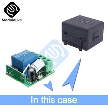 DC 12 V 1 canal 1-CH 433 MHz Module de relais sans fil RF commutateur de télécommande hétérodyne récepteur Wifi Module avec étui(China)