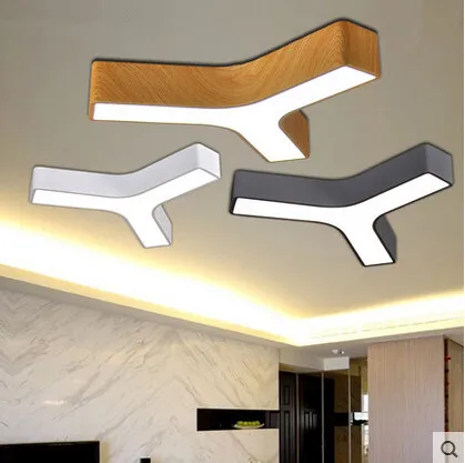 

Triangle Acrylic LED Ceiling Lights Modern Concise Ceiling Lamp Be Freely Combined Fixtures For Home Lightings As Wall Sconces