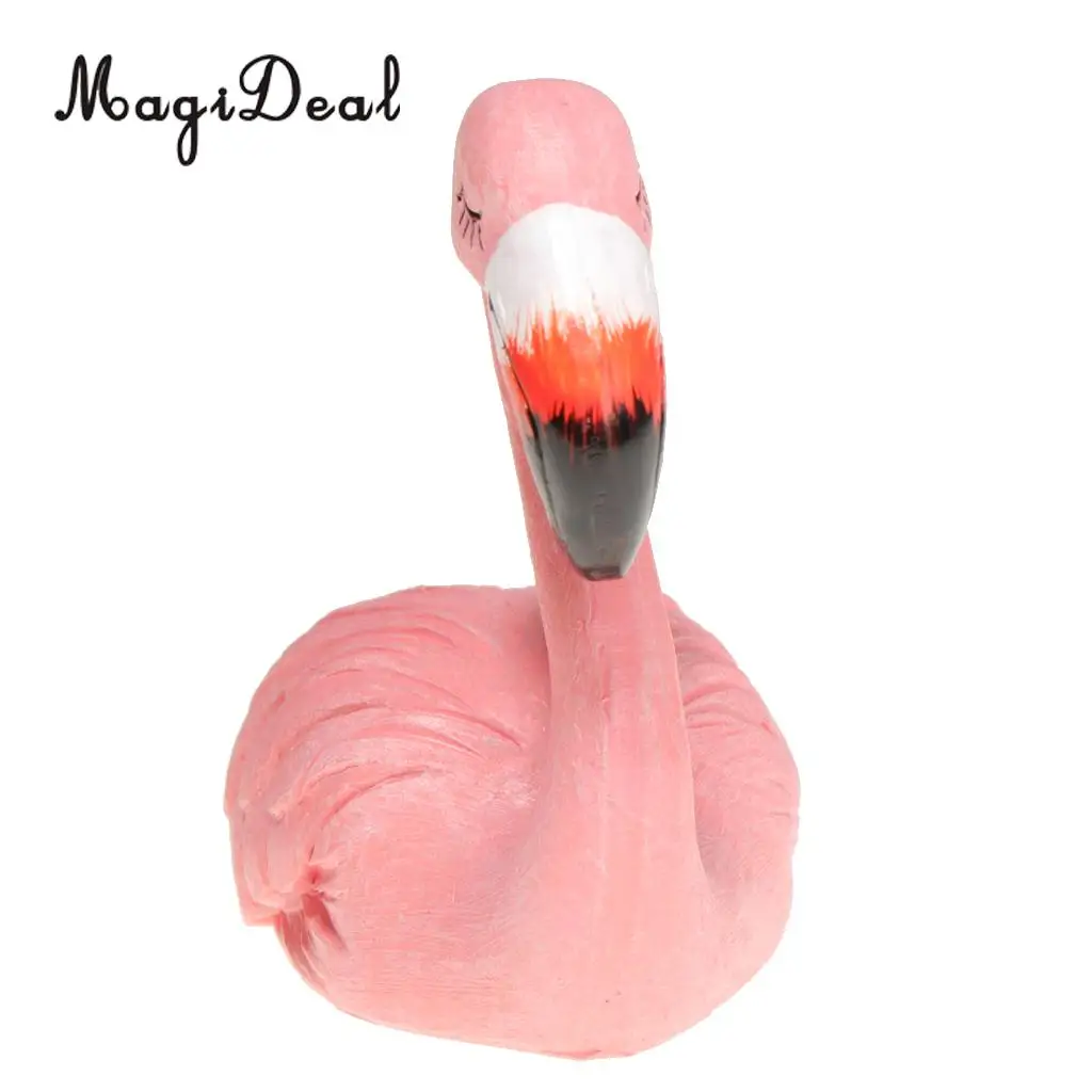 Chic Flamingo Ormament Figurines Sculpture Wedding Decor Home Decoration 8 Styles 8-15cm, Pink