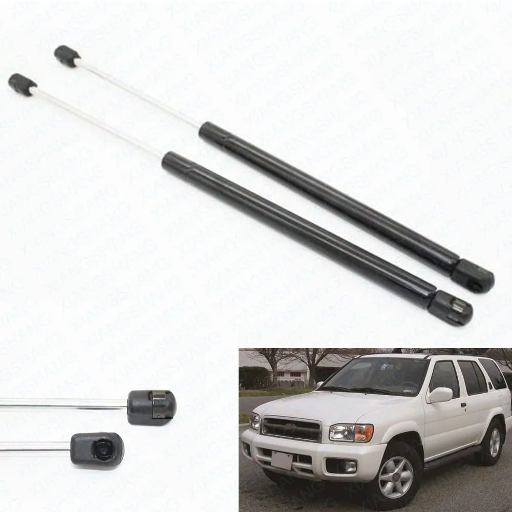 2pcs Auto Rear Window Gas Struts Shock Struts Lift Supports fit for