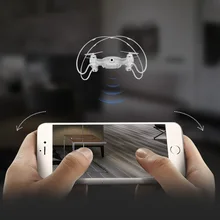 Wi-Fi мини-Радиоуправляемый Дрон 2,4 ГГц 6 оси Режим Отношение гироскопа FPV Вертолет Quadcopter с 720P HD Антенна Камера RTF vs H37