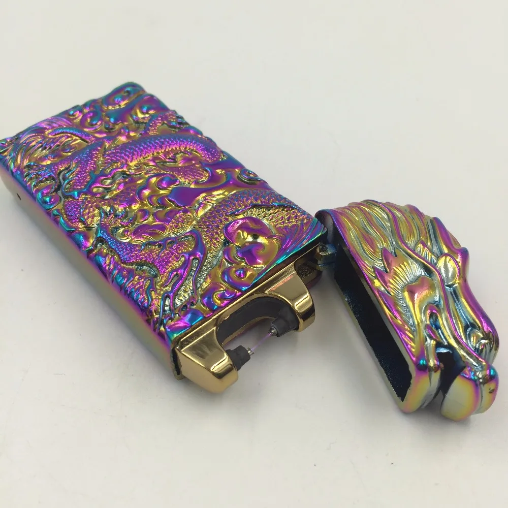 USB arc lights gravity wave pulse sensor cigarette lighter