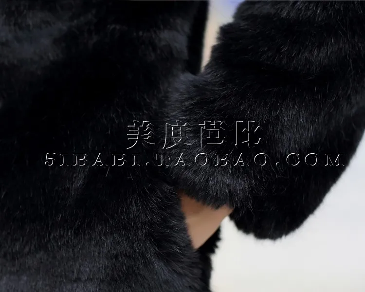 dark brown leather jacket New 2018 winter fashion men faux fur jacket Soft and comfortable warm rabbit fur Turn-down Collar solid color  fur coat leather varsity jacket