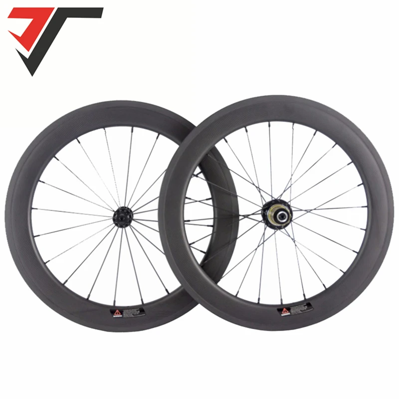 Поездки углеродное 451 колесо 20 дюймов для байка BMX wheelset 20er 50 мм Глубина Углеродные