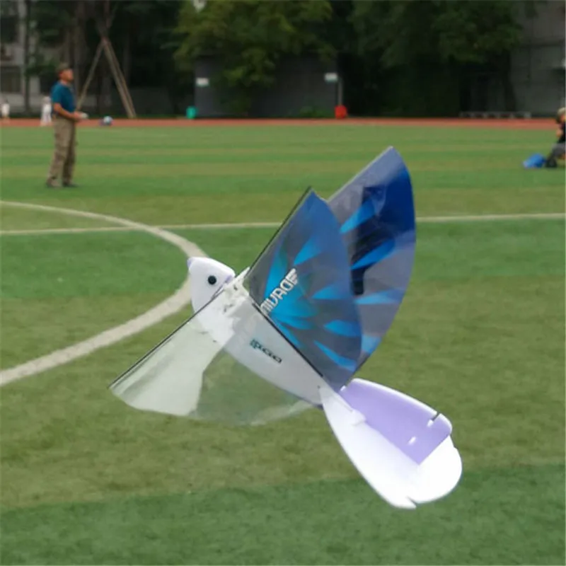 New DIY Electric Birds Toys Super Capacitor Wing Flapping Bird Toy Gift