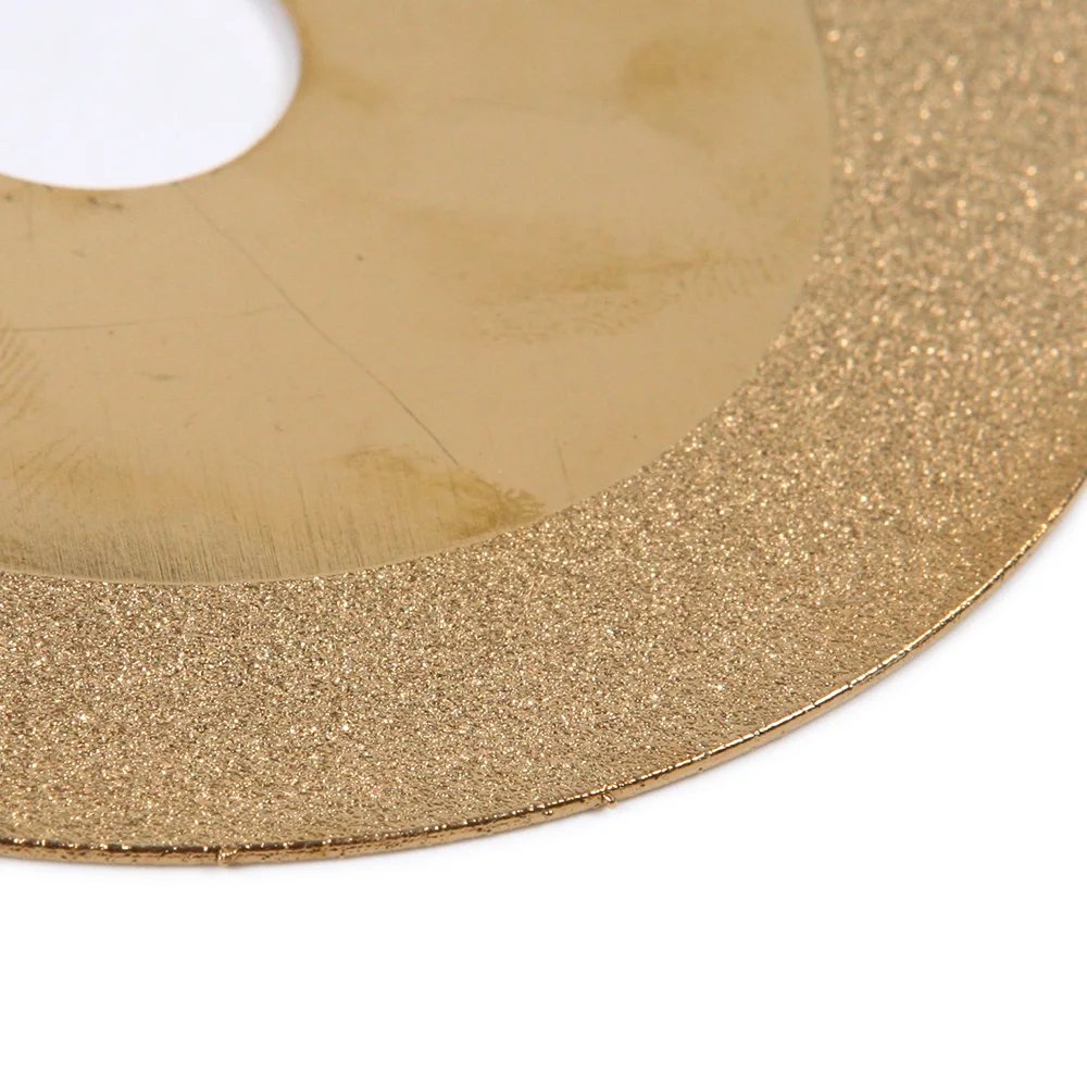 5 шт./компл. Высокое качество 20 мм Диаметр отверстия Ti-покрытый алмазами лезвия режущее колесо плоские для стекла нефритовые режущие диски